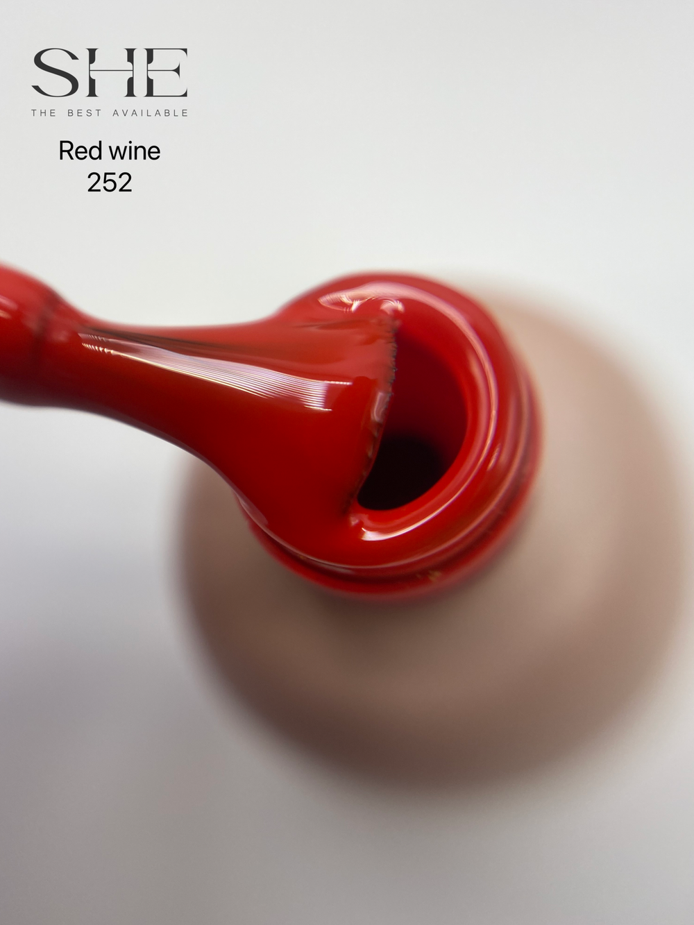 Гель-лак SHE RED WINE, 252 10 ml