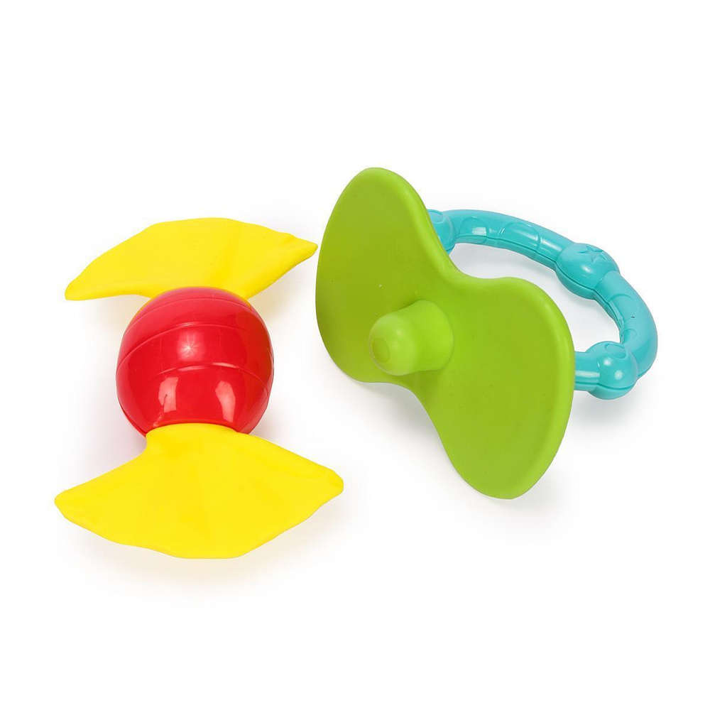 Набор погремушек 2 шт, пакет 8411-17