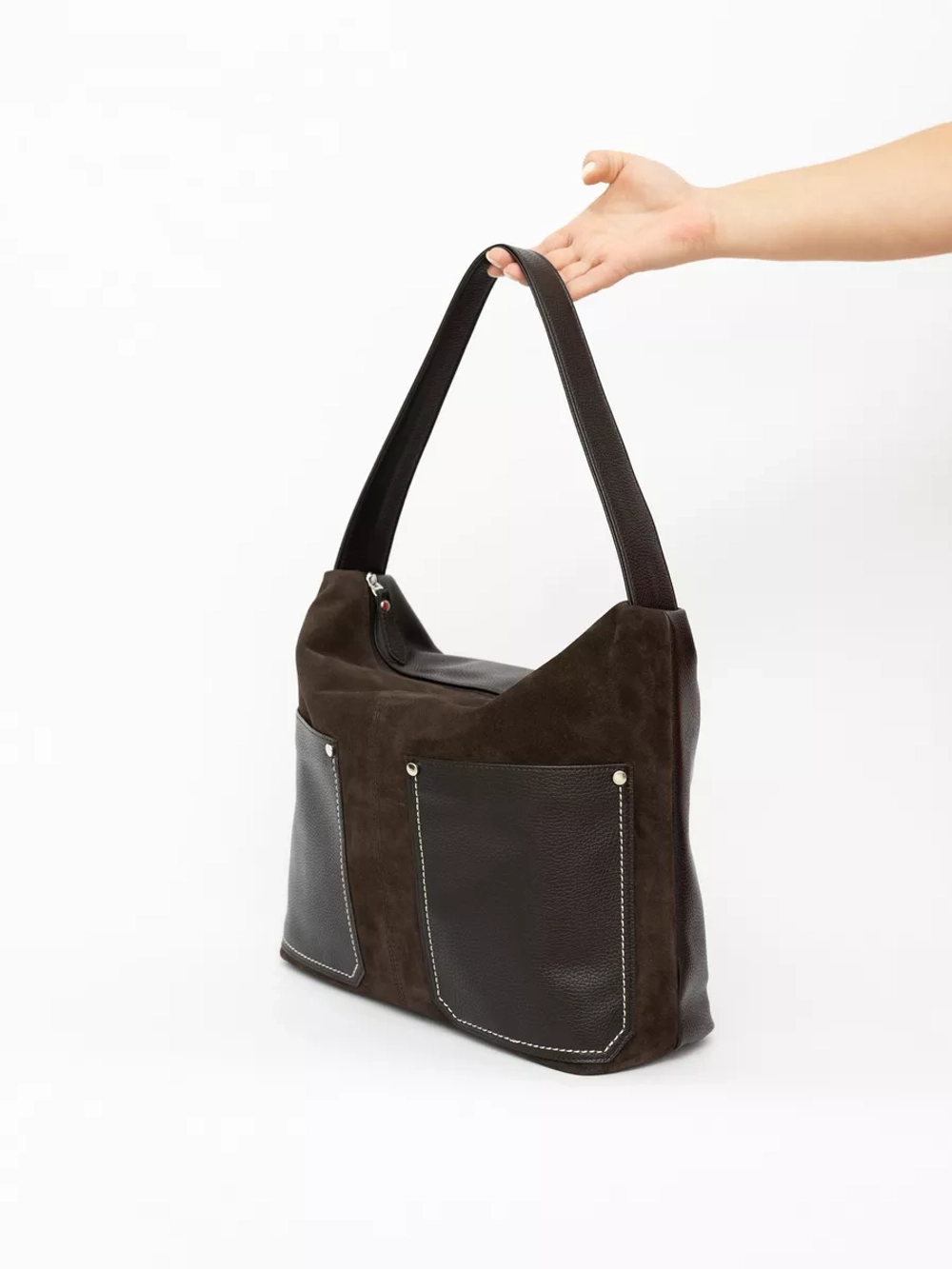 Сумка через плечо большая шоппер