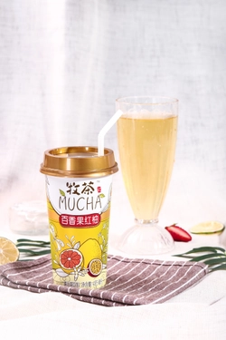 Фруктовый чай MUCHA с соком маракуйи и красного помело