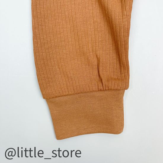 Штанишки хлопковые "Я родился" коричневые