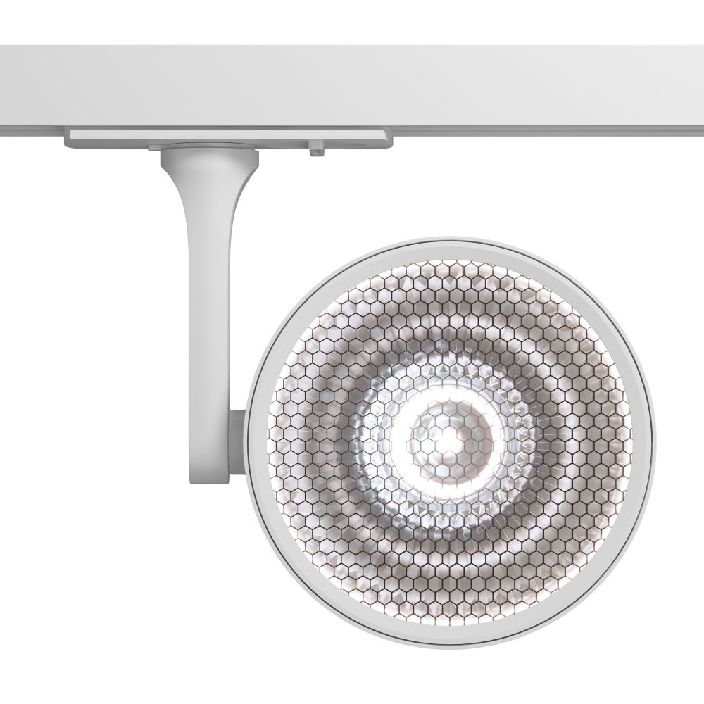 Трековый однофазный светодиодный светильник Maytoni Unity Oko TR024-1-18W4K