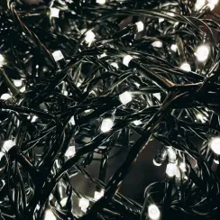 Светодиодная гирлянда Пятиминутка для ели высотой 2.1 м., 224 холодных белых LED ламп, зеленый ПВХ, Beauty Led (GFM224C-14-1W)