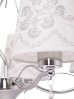 Люстра потолочная E14*5*40W хром