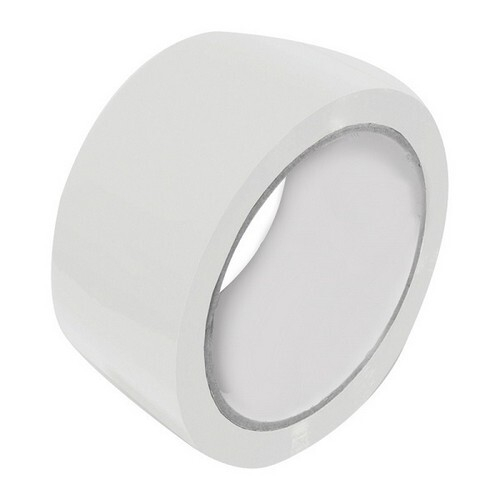 Лента клейкая 50мм*50м, XGlass белая 43мкм 6/36