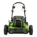 Аккумуляторная газонокосилка Greenworks GC82LM51 82В (1 x 5 Ач, Быстрое ЗУ) нож 51 см, 2515907/2914607/2939007