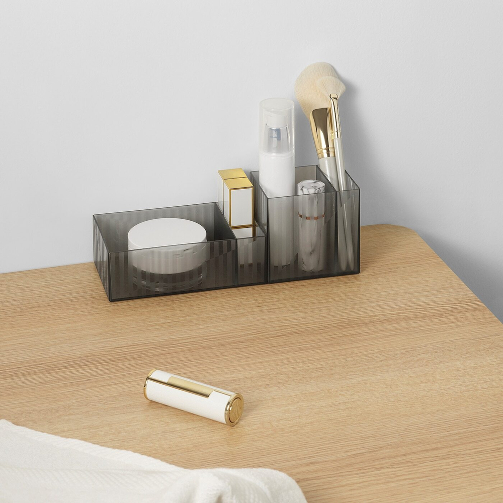 Органайзер IKEA LILLSTUGA (ЛИЛЛСТУГА), Пластик, Черный, 2 шт