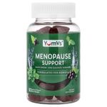 YumVs, жевательные таблетки для поддержки в период менопаузы, натуральный продукт, 60 жевательных конфет