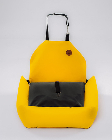 Автокресло желтое Rachel WOW