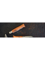 Нож Opinel №10, углеродистая сталь, рукоять из дерева бука, блистер