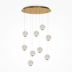 Люстра подвесная светодиодная Maytoni   MOD293PL-L56BS3K