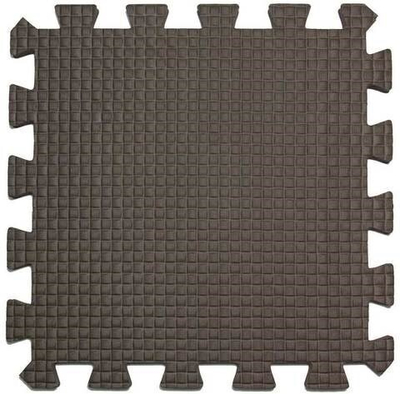 Мягкий пол 50*50*1,8 см цвет Коричневый