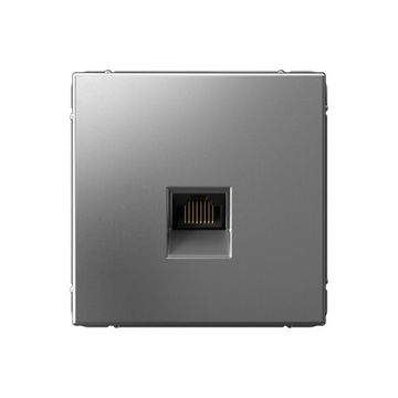 Розетка компьютерная ArtGallery RJ45 кат.5E механизм сталь SE GAL000983