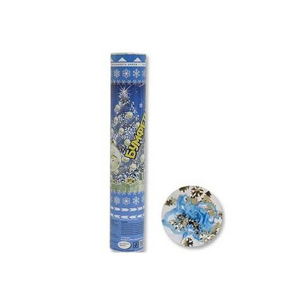 Хлопушка бумфети Зимняя сказка,30 см