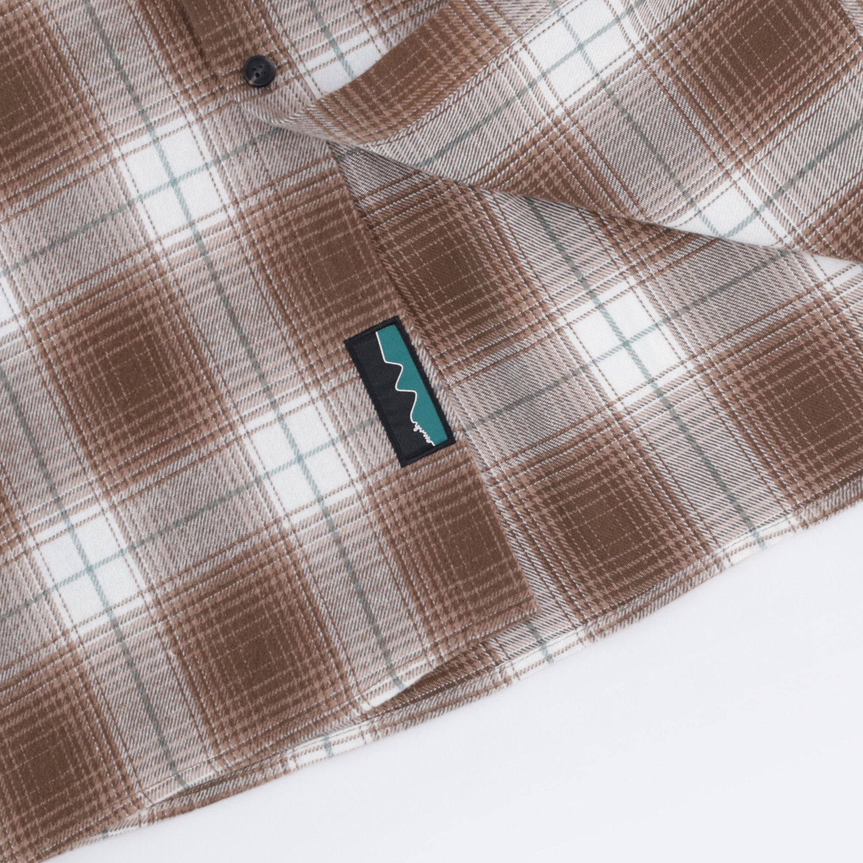 Рубашка Magamaev Filter shirt (brown/white) артикул: - купить в магазине Дайс