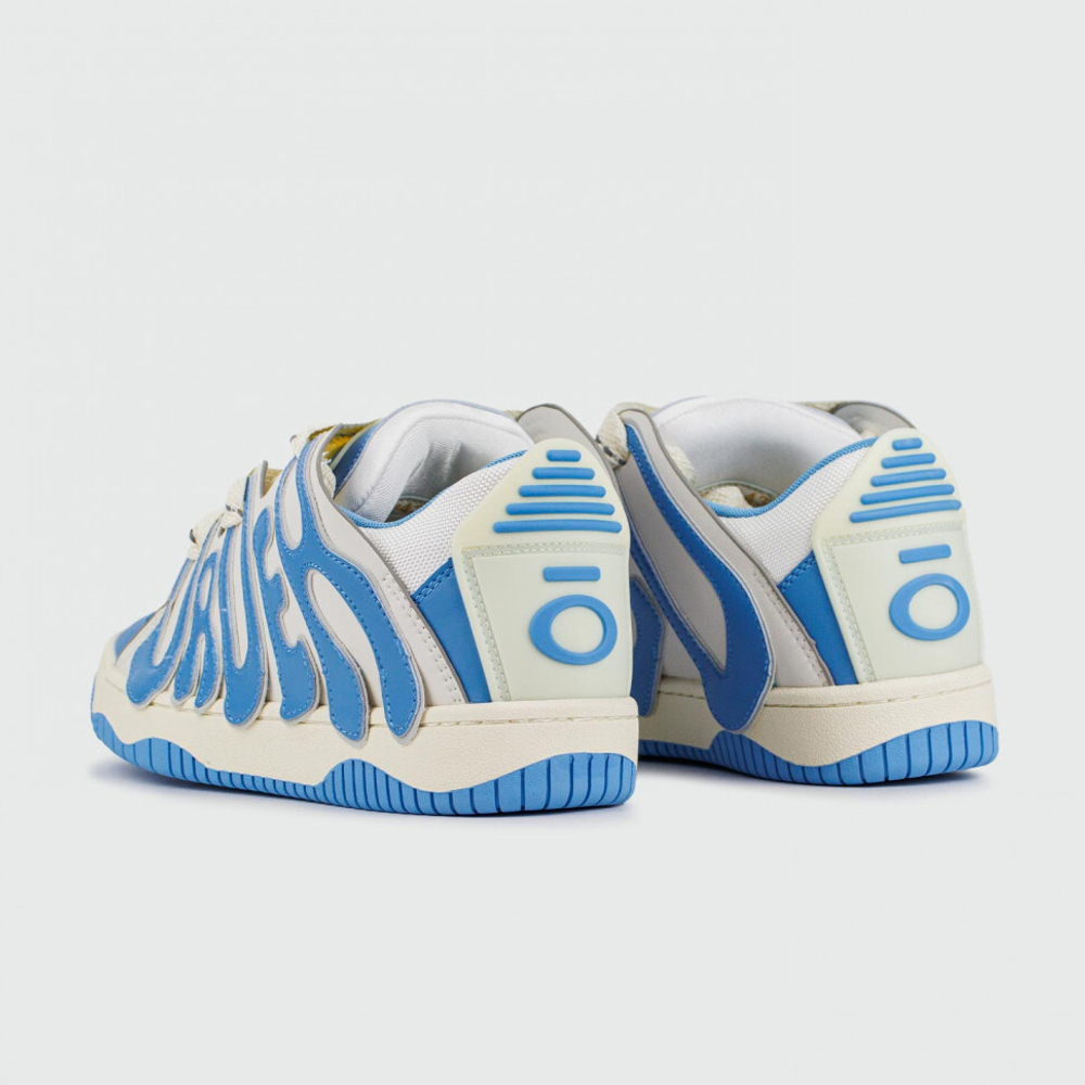 кроссовки Old Order Skater 001 White Blue