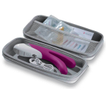 Ярко-розовый вибратор Mystim Bon Aparte - 25 см. (Цвет: ярко-розовый)