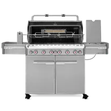 Газовый гриль Weber Summit S-670 GBS, 10 горелок, вертел