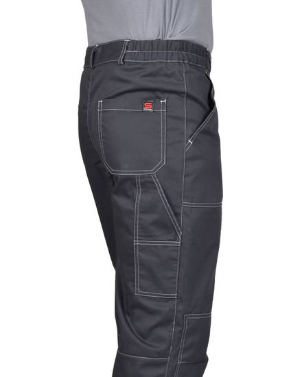 Брюки "Сириус-Фаворит-Люкс" (т.серый/серый)