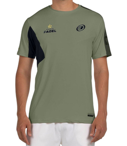 Теннисная футболка Bullpadel Pocate - kaki