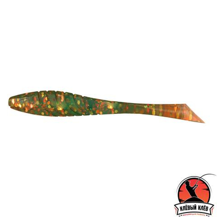 Слаг YAMAN PRO Devos Fry, р.1,6 inch, цвет #09 - Motor Oil (уп.10шт)