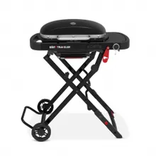 Портативный газовый гриль Weber Traveler Compact, 1 горелка, чёрный