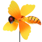 Штекер садовый "Чудо пчелка" 12*15*60см желтый