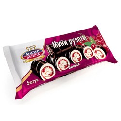 Мини рулеты Мастер десерта Малина 5 шт