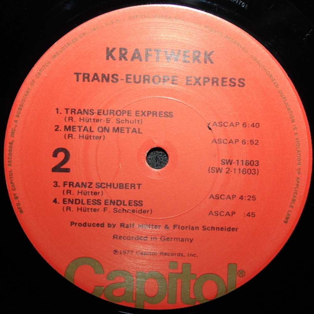Kraftwerk / Trans-Europe Express (LP)