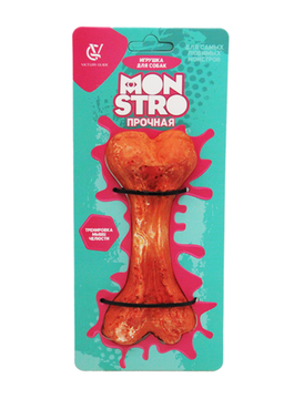 Victory Guide Кость Monstro игрушка для собак резиновая прочная, 15,4*7*4,3 см