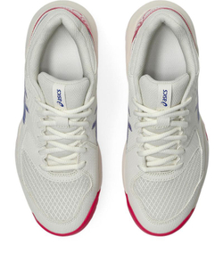 Женские Кроссовки теннисные Asics Gel-Dedicate 8 - кремовый/темный кобальт