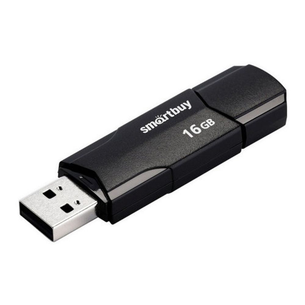 USB карта памяти 16ГБ Smart Buy Clue (черный)