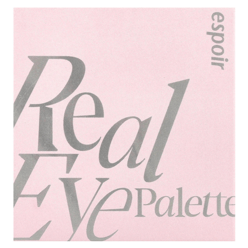 Espoir, Real Eye Palette All New, палитра теней для век, оттенок Rosy BB, 1 шт.