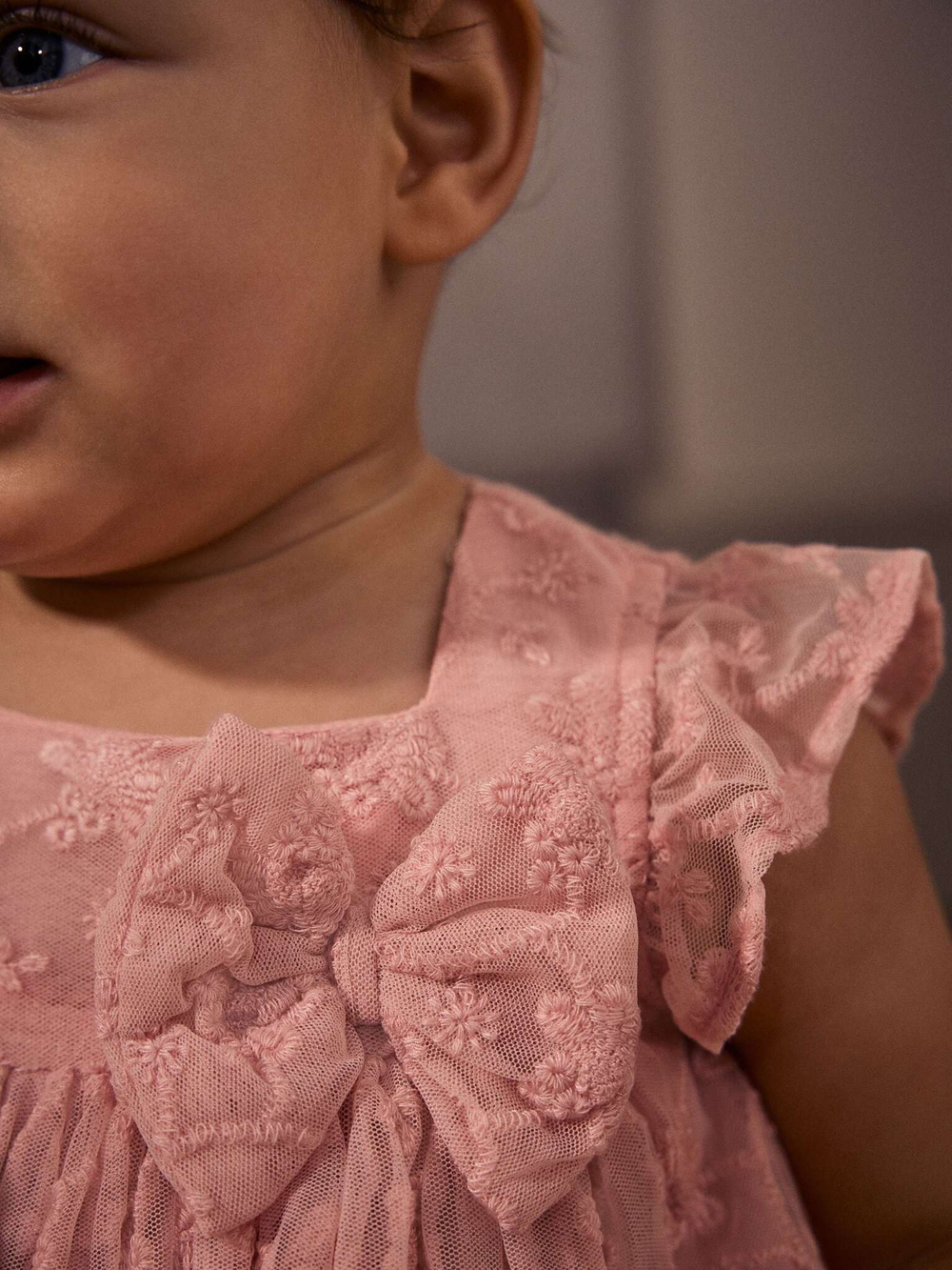 Платье для девочки Next AA8-197, Розовый