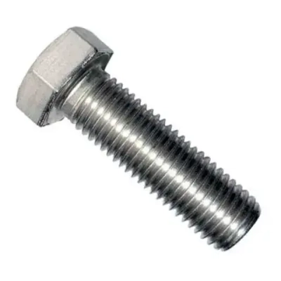 Болт М6х30 DIN 933 с шестигранной головкой, оцинкованный