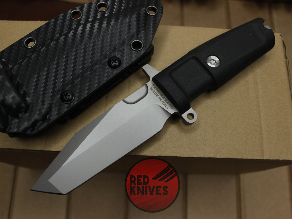 Нож Extrema Ratio Fulcrum C - черная рукоять, светлый клинок