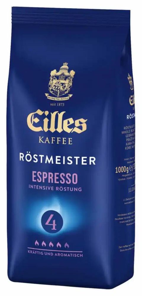 Кофе в зернах Eilles Selection Espresso 1 кг, 2 шт