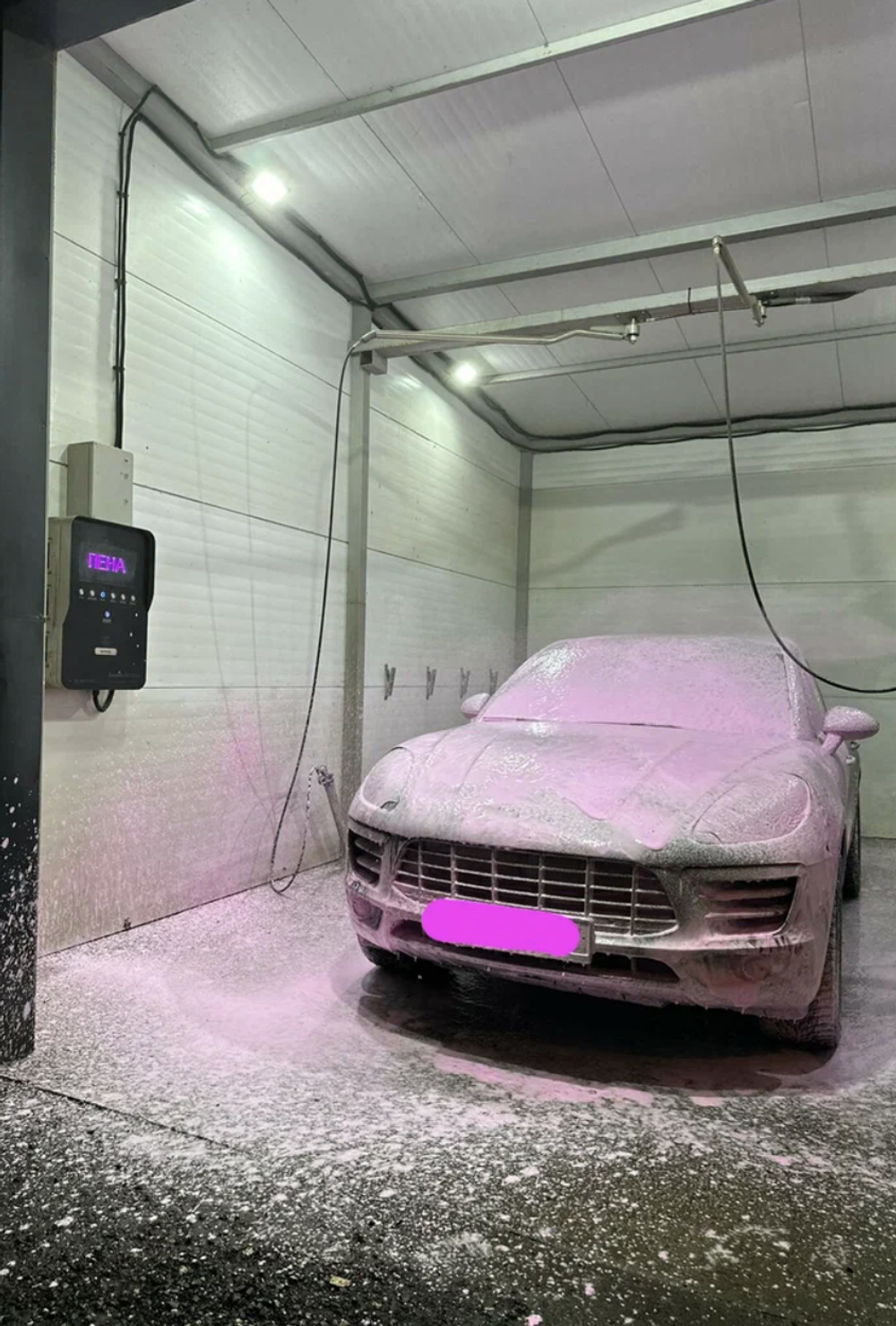 Светодиодный линейный светильник влагозащитный СКС промышленный 40Вт, 4500Лм, 4000К / 5500К, 220В, IP67, 1200х50х50мм (для автомойки, автосервиса, дитейлинга, гаража)