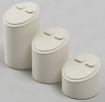 Набор подставок для 3 пар серег/цилиндр/2 язычка/накладка/Н-40,60,80 мм.