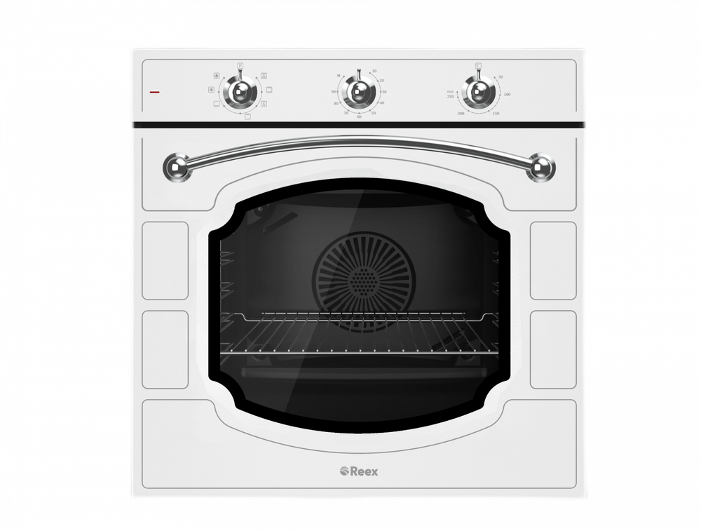 Встраиваемый духовой шкаф REEX OE 6070M RWh стекло Германия