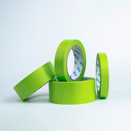OMIT Малярная лента-скотч СВЕТЛО-ЗЕЛЕНАЯ (100℃) водостойкая 36ммх40м