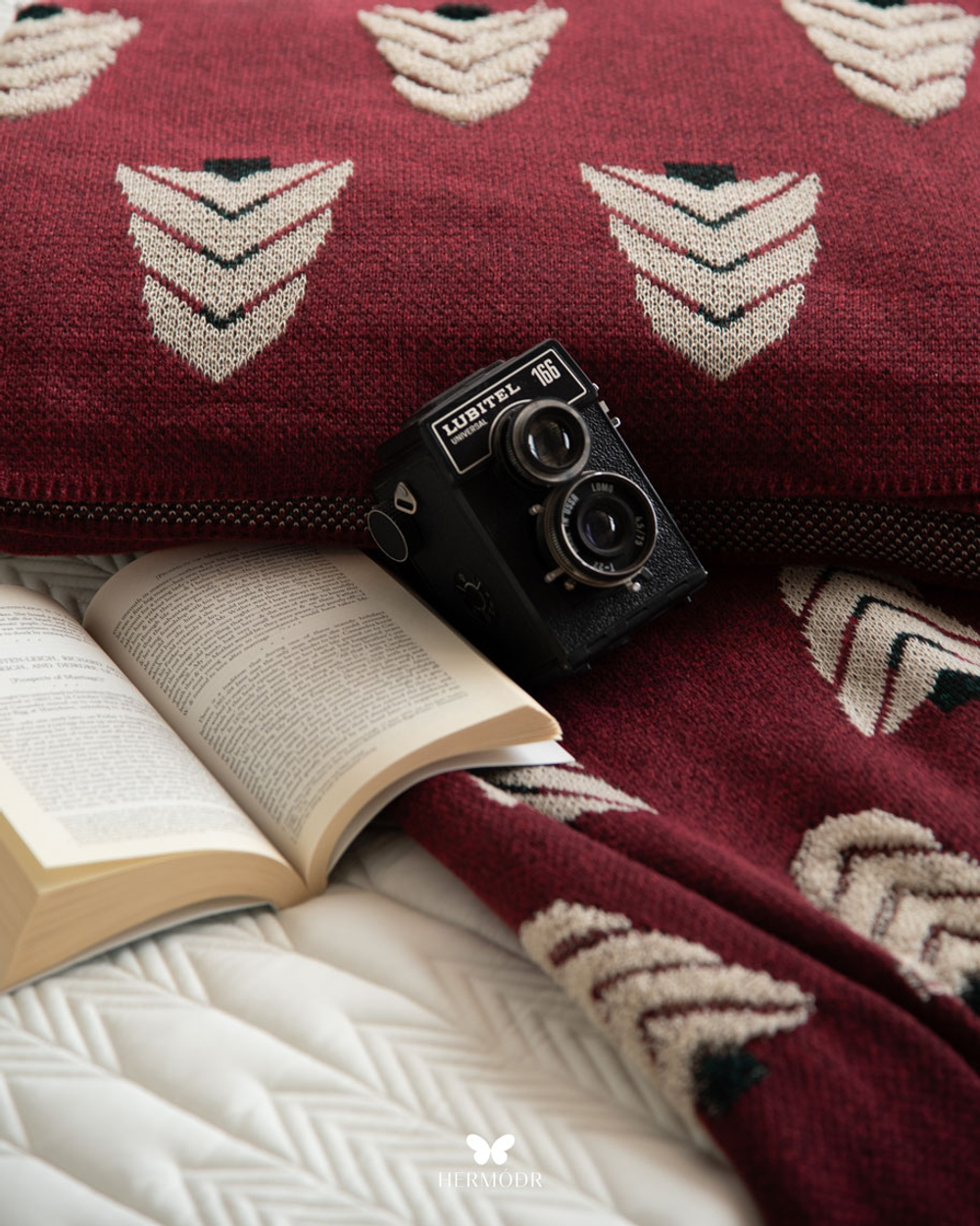 Плед Crimson Sofa Shawl Hermodr 200 × 250 см 130220333 Иран