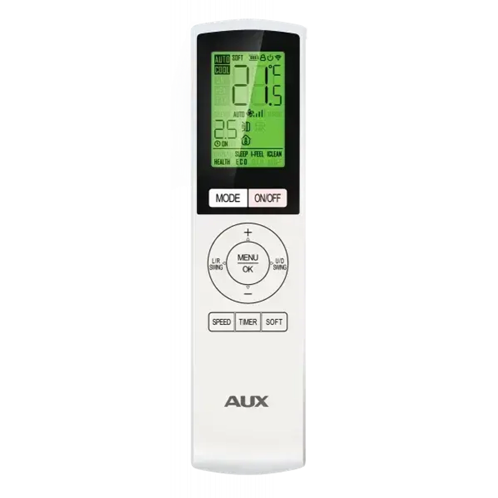 Инверторный настенный кондиционер AUX Black Art ASW-H12A4/CС-R2DI /AS-H12A4/CC-R2DI