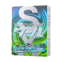 Ароматизированные презервативы Sagami Xtreme Mint (Мята)