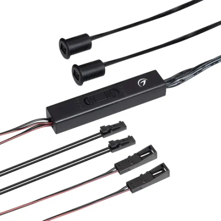 ИК-датчик SR-PRIME-RECESSED-IRD/H-R11-BK (12-24V, 48-96W, DOOR/HAND) (Arlight, IP20 Пластик, 2 года) 046465