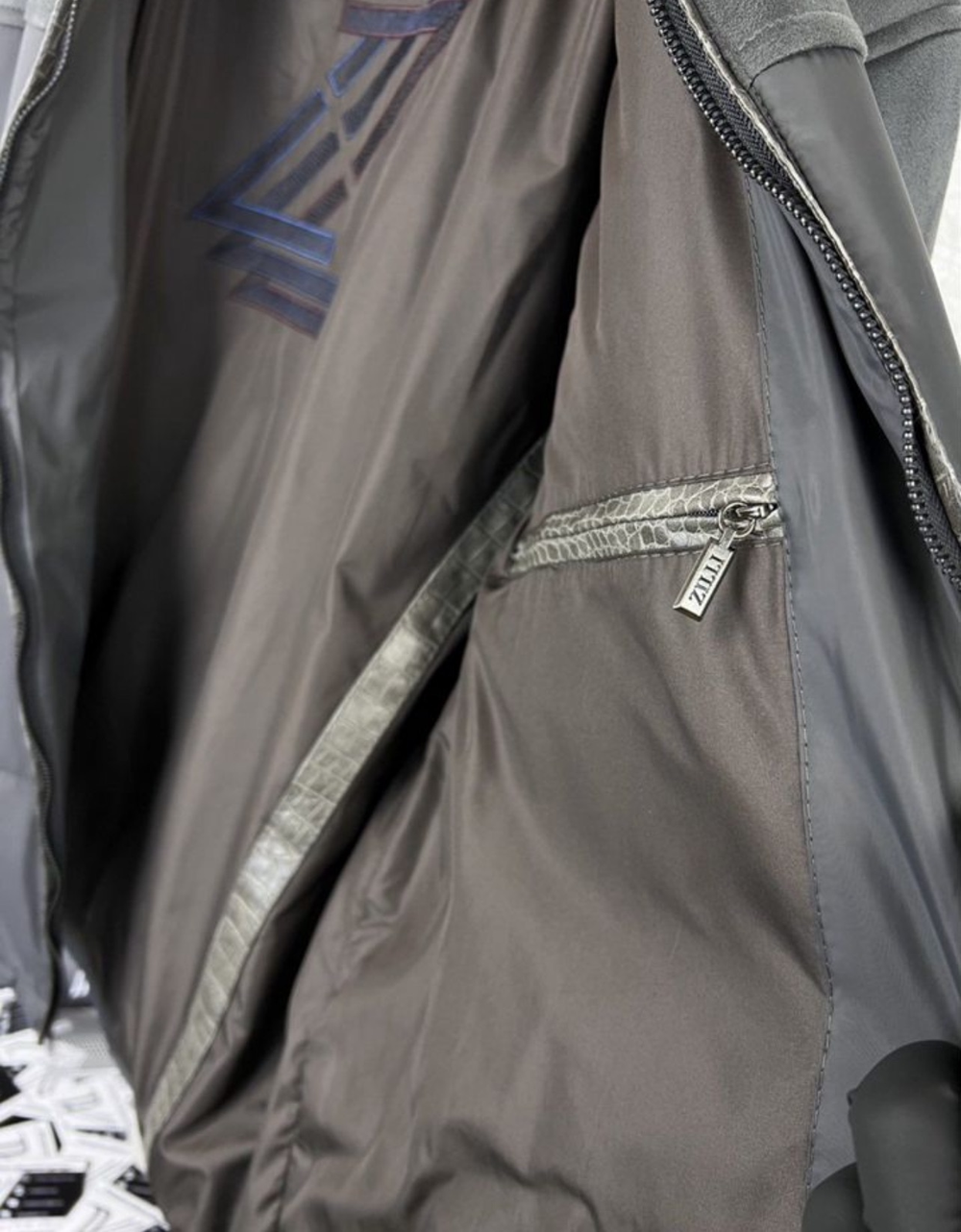 Куртка зимняя Zilli с замшей