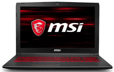 15.6` Ноутбук MSI GV62 8RD (1920x1080, Intel Core i5-8300H, RAM 8ГБ, SSD 128ГБ, Nvidia GeForce GTX 1050Ti, Windows 10 Pro)