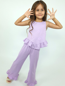 02-147-3 Комплект для девочки (туника+брюки)