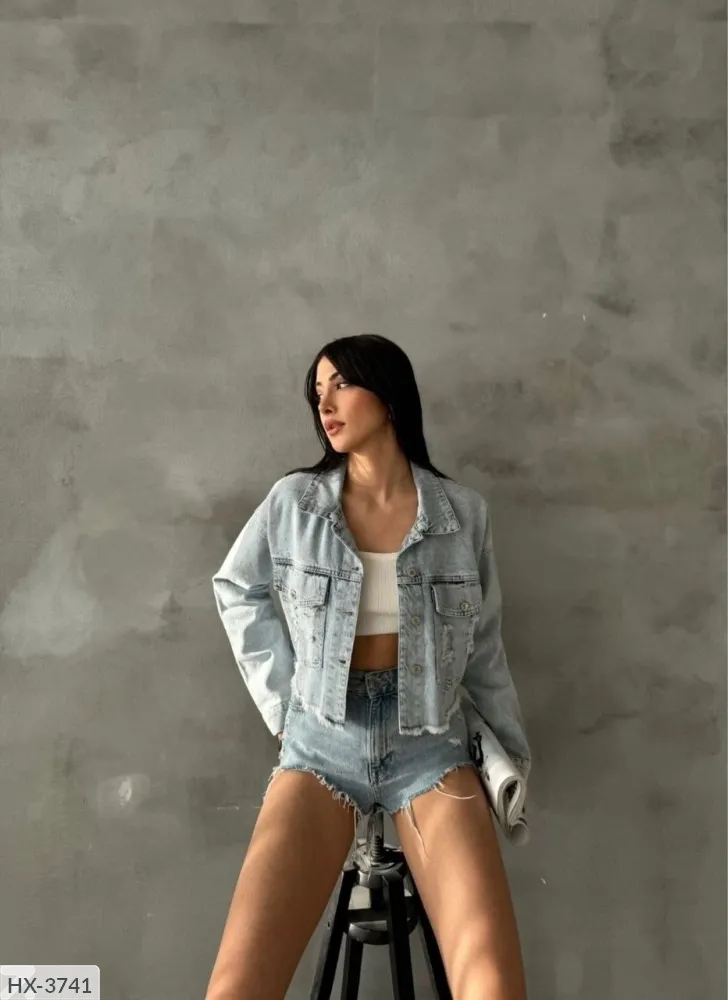 Джинсовка HX-3739 Фабрика Моды