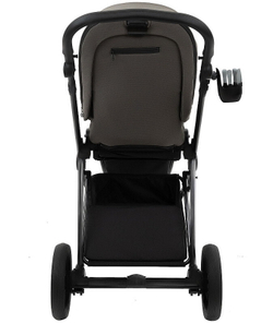 Детская коляска Roan Sol Luxury 3 в 1 с автокреслом Tutis Elo Lux EduSky Black RSL/4051 Taupe/Nikiel